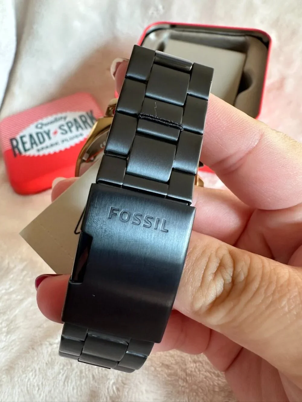 Fossil BQ2196 Privateer Sport Chronograph Men's Watch In Black Stainless Steel